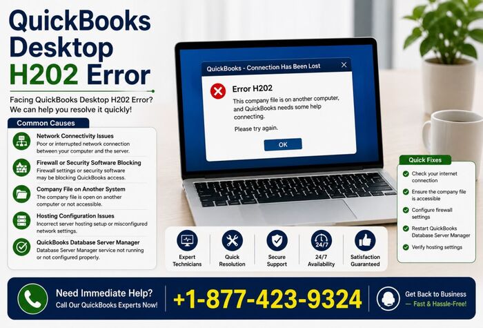 QuickBooks Desktop H202 Error